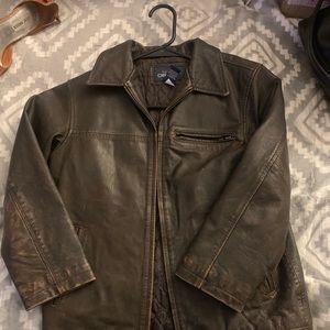 Boys leather jacket